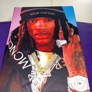 King Von Venice beach art